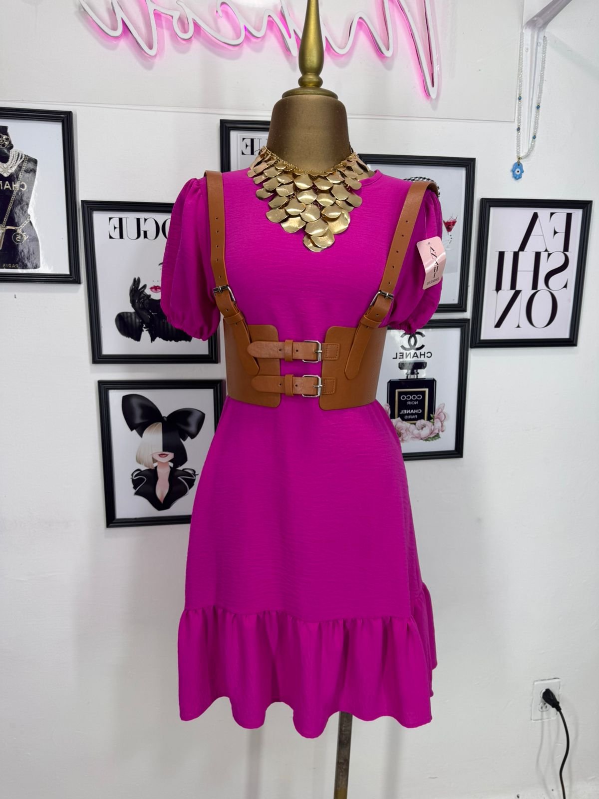 Vestido fiusha S y M