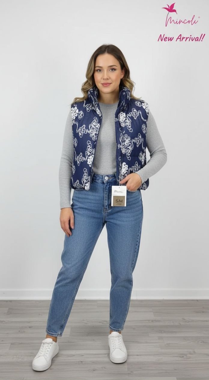 Chaleco de mezclilla